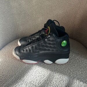 Air Jordan 13 Retro Black Red Youth Sneakers Shoes DJ3003-062 Size 5Y